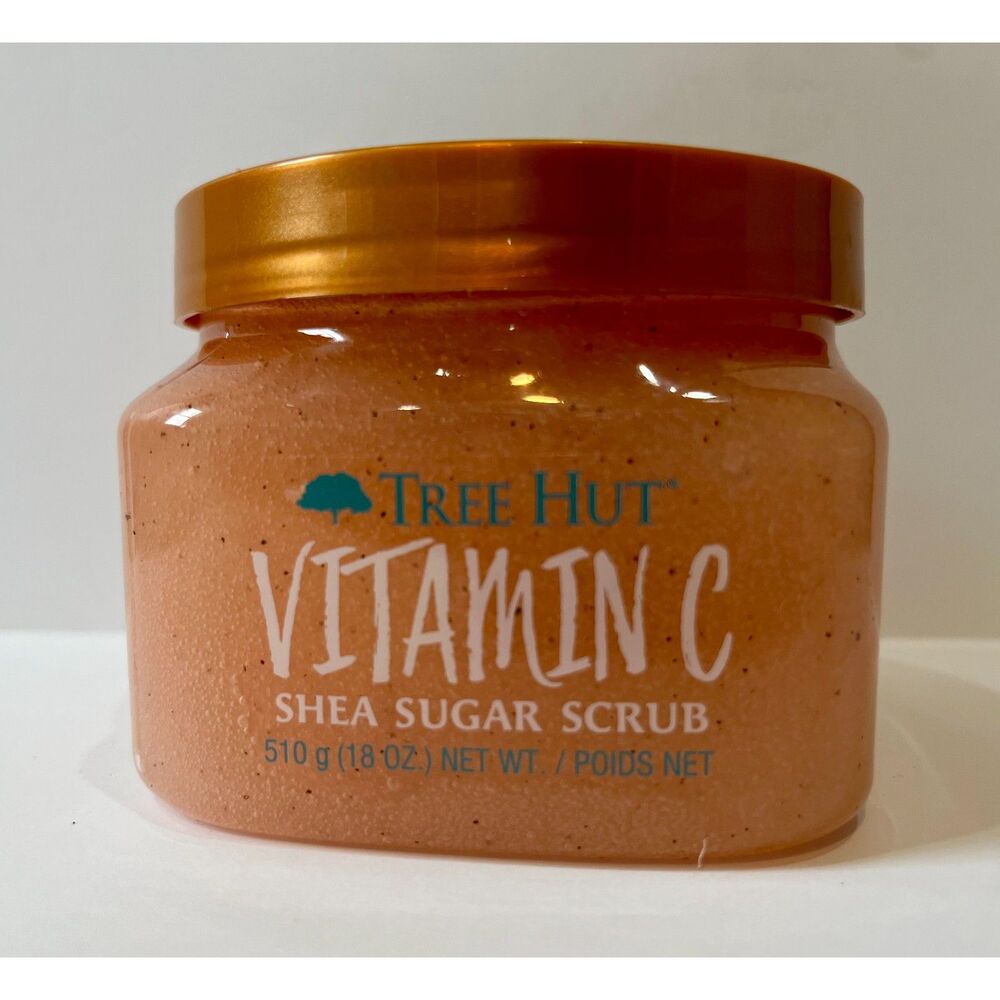 Tree Hut Vitamin C Shea Sugar Scrub 18 oz New Unused
